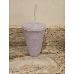 Starbucks 2021 Studded Winter Holiday Icy Lilac Bling Cup Tumbler 16oz